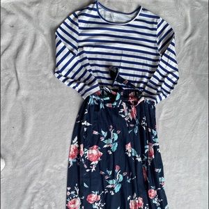 Long Sleeve Maxi Dress Boutique Size Small